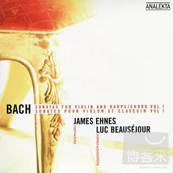James Ehnes & Luc Beausejour / J.S. Bach: Complete Sonatas for Violin & Harpsichord (2CD)