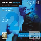 Karajan / Karajan with Berliner Philharmoniker/Beethoven complete symphony Live in Japan Vol.2(SACD single layer)