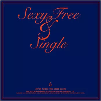 SUPER JUNIOR / Sexy, Free & Single