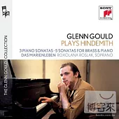 《The Glenn Goould Collection 14》Glenn Gould plays Hindemith:3 Piano Sonatas; 5 Sonatas for Brass& Piano; Das Marienleben (4CD)