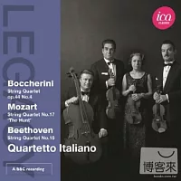 義大利弦樂四重奏演奏鮑凱里尼、莫札特及貝多芬作品 / 義大利弦樂四重奏