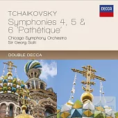 Tchaikovsky: Symphonies 4-6 / Chicago Symphony Orchestra / Sir Georg Solti (2CD)