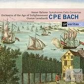 C. P. E. Bach - Symphonies & Cello Concertos / Gustav Leonhardt (2CD)