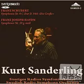 Schubert symphony No.9 and Haydn symphony No.39 / Kurt Sanderling