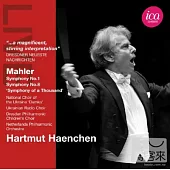 Hartmut Haenchen conducts Mahler Symphonies Nos. 1 & 8 / Hartmut Haenchen (conductor) Netherlands Philharmonic Orchestra (2CD)