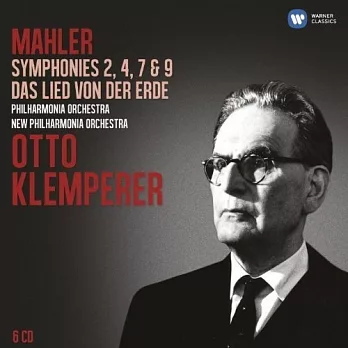 Mahler: Symphonies 2, 4, 7 & 9; Das Lied von der Erde / Otto Klemperer (6CD)
