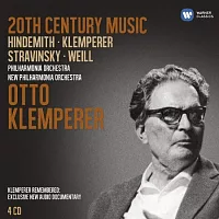 克倫培勒逝世40周年紀念限量套裝 十一：二十世紀當代作曲家作品集 / 克倫培勒〈指揮〉愛樂管弦樂團、新愛樂管弦樂團 (4CD)