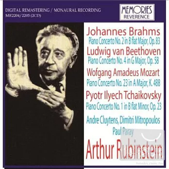 Rubinstein plays piano concerto Live Vol.2 / Arthur Rubinstein.Cluytens. Mitropoulos.Paul Paray (2CD)