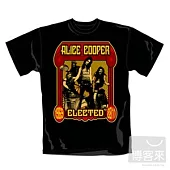 Alice Cooper 艾利斯庫柏 / Elected Band 官方授權限量進口T恤 (黑.M)