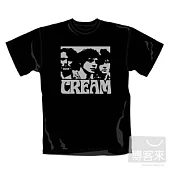Cream 鮮奶油樂團 / Grey Pic 官方授權限量進口T恤 (黑.S)