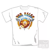 Van Halen 范海倫樂團 / Lion 官方授權限量進口T恤 (白.S)