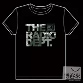 The Radio Dept. 2013台北演唱會紀念T-Shirt (男黑,XL)
