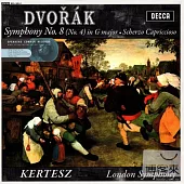 Antonin Dvorak : Symphony No. 8 (No. 4) op.88, Scherzo capriccioso op. 66 / Istvan Kertesz (Conductor) (180g LP)