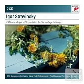 Stravinsky: The Firebird; Petrushka; Le Sacre de Printemps / Pierre Boulez (2CD)