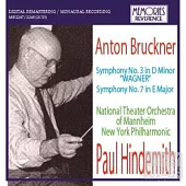 Paul Hindemith conducts Bruckner symphony No.3 and No.7 / Paul Hindemith