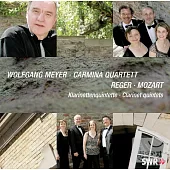 Wolfgang Meyer plays Mozart and Reger / Wolfgang Meyer, Carmina quartet