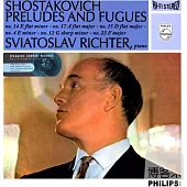 Shostakovich : 6 Preludes & Fugues / Sviatoslav Richter (Piano) (180g LP)