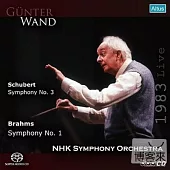 Brahms symphony No.1 and Schubert symphony No.8 / Gunter Wand (SACD)