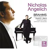 BRAHMS Piano Concertos 1 & 2 / Nicholas Angelich / Frankfurt Radio Symphony Orchestra / Paavo Jarvi (2CD)