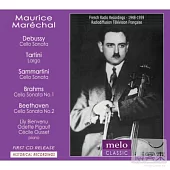 Maurice Marechal plays Debussy, Tartini, Sammartini, Beethoven and Brahms / Maurice Marechal