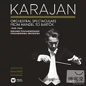 Orchestral Spectacular from Handel to Bartok 1949-1960 / Herbert von Karajan (13CD)