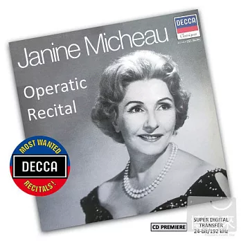Janine Micheau Operatic Recital / Conservatoire Paris, Roger Desormiere, (1,2,3,4,5,7)L’Orchstre de la Societe des Concerts duLo