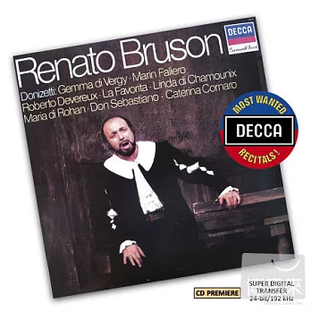 RENATO BRUSON - DONIZETTI / Renato Bruson, Baritone Orchestra del Teatro Regio di Torino Bruno Martinotti