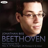 Jonathan Biss plays Beethoven Piano Sonatas Vol.2 / Jonathan Biss