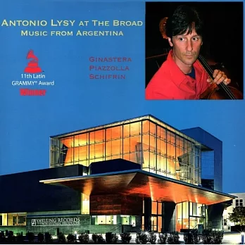Antonio Lysy (Cello) / At The Broad : Music From Argentina / Pezzone、Pablo Motta / The Capitol Ensemble (180g LP)