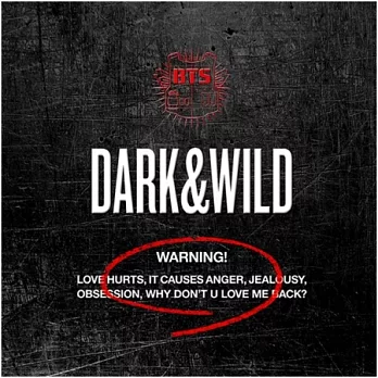 BTS防彈少年團 / 第1張專輯 DARK&WILD (韓國進口版)