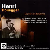 Beethoven : Cello Sonata No. 1,4 & 5 / Henri Honegger (Cello), Noel Lee (Piano)