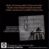 Eppsteiner Adventskonzert 1966 / Johanna Martzy (Violin), Enrico Mainardi (Cello), Ludwig Kaufman (Cembalo), Dr. Jorgen Schmidt-