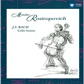 Johann Sebastian Bach : Cello suites / Mstislav Rostropovich (2CD)
