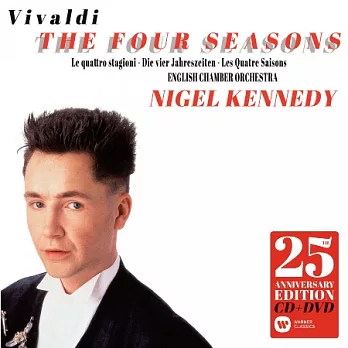 Vivaldi: The Four Seasons - 25th Anniversary Edition / Nigel Kennedy / English Chamber Orchestra (CD+DVD)