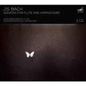 Bach : Sonatas for Flute and Harpsichord / Alexander Korneyev / Alexander Bakhchiev / Bach