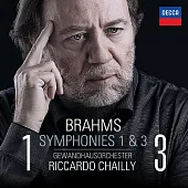 Brahms: Symphonies 1 & 3 / Riccardo Chailly / Gewandhausorchester