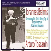 Toscanini/Brahms symphony No.4 and German Requiem (2CD)