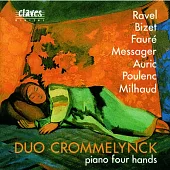 French Masterpieces for Piano Four Hands / Duo Crommelynck