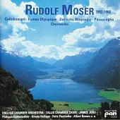 Rudolf Moser : Cellokonzert Nr.2 / Felix Pachlatko , Kleiner Konzertchor , Albert Roman , Philippe Huttenlocher , Ursula Hollige