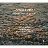Konrad Hoffler : Suiten Nr.1-6 fur Viola da gamba & Bc 