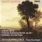 Dvorak: Works for Piano Four Hands Vol. 1 / Duo Crommelynck