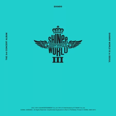 SHINee / The 3rd Concert Album ‘SHINee WORLD Ⅲ in Seoul’ (台壓精裝版2CD)