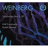 Moisey Weinberg : Symphonies Nos. 5 & 10 / Kirill Kondrashin / Rudolf Barshai / The Moscow Philharmonic Orchestra