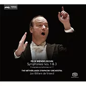 Mendelssohn complete symphony Vol.2 / Jan Willem de Vriend (SACD Hybrid)