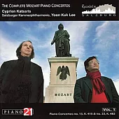 Cyprien Katsaris/ Mozart complete piano concerto Vol.1 / Cyprien Katsaris, Yoon Kuk Lee