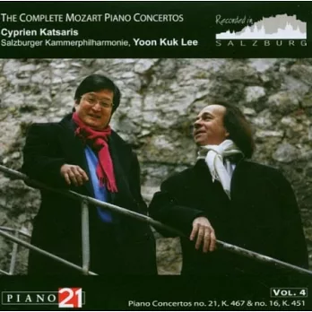 Cyprien Katsaris/ Mozart complete piano concerto Vol.4 / Cyprien Katsaris, Yoon Kuk Lee