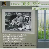 The 3 Sonatas / Jérôme Pernoo; Annick Roussin; Pierre-Henri Xuereb; Jean-Louis Beaumadier; Elisabeth Rigollet; Guy Dangain