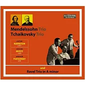 The Million Dollar Piano Trio: Ravel, Mendelssohn and Tchaikovsky / Jascha Heifetz (2CD)