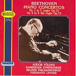 Beethoven : Piano Concertos No. 1 / No. 5 / Andor Foldes / Ferdinand Leitner / Bamerger Symphoniker / Beliner Philharmoniker