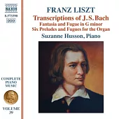 LISZT: Transcriptions of J.S. Bach / Suzanne Husson